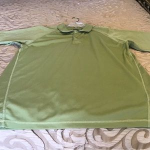 Willow Pointe Lime Green Golf Shirt, XL